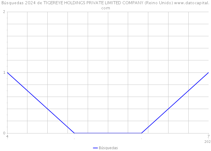 Búsquedas 2024 de TIGEREYE HOLDINGS PRIVATE LIMITED COMPANY (Reino Unido) 