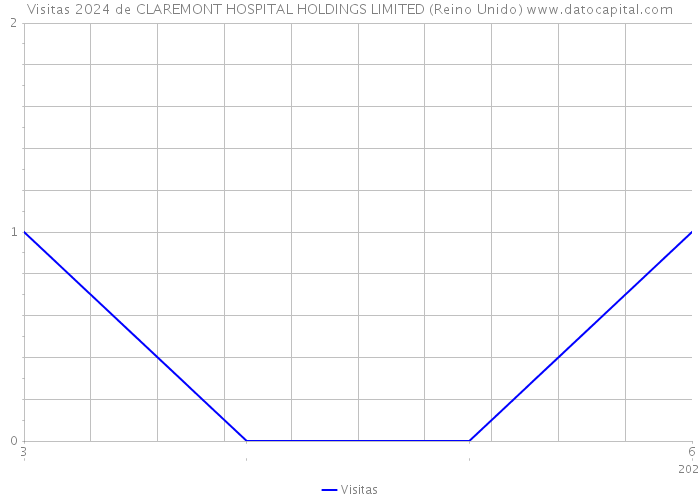 Visitas 2024 de CLAREMONT HOSPITAL HOLDINGS LIMITED (Reino Unido) 