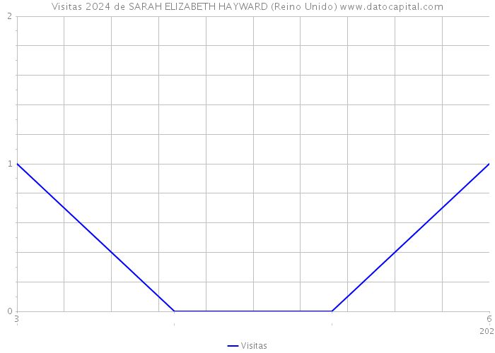 Visitas 2024 de SARAH ELIZABETH HAYWARD (Reino Unido) 