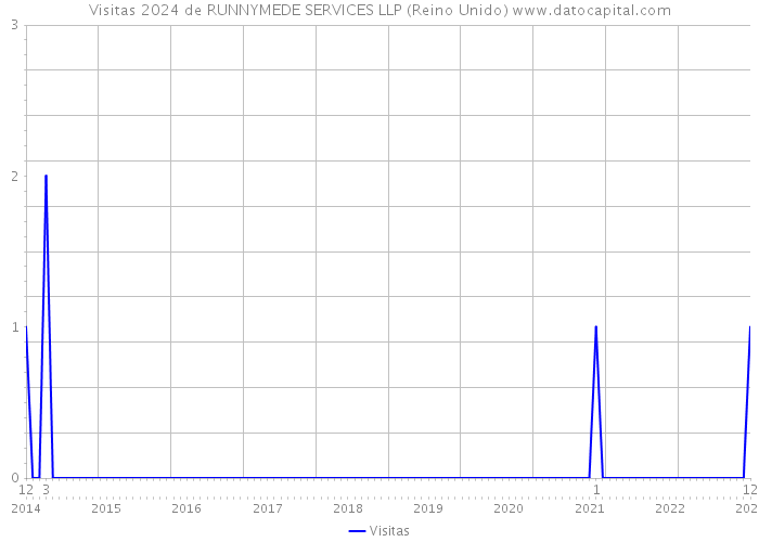 Visitas 2024 de RUNNYMEDE SERVICES LLP (Reino Unido) 