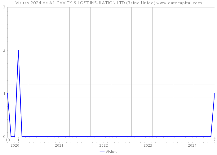 Visitas 2024 de A1 CAVITY & LOFT INSULATION LTD (Reino Unido) 