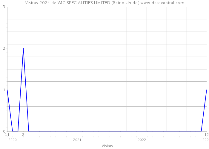 Visitas 2024 de WIG SPECIALITIES LIMITED (Reino Unido) 