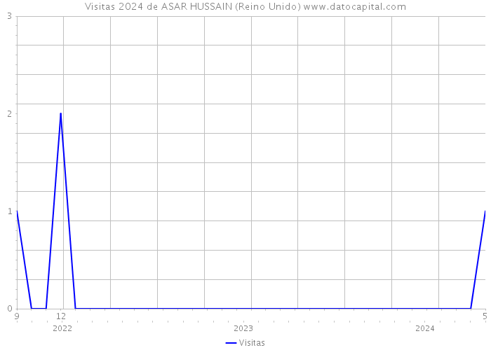 Visitas 2024 de ASAR HUSSAIN (Reino Unido) 