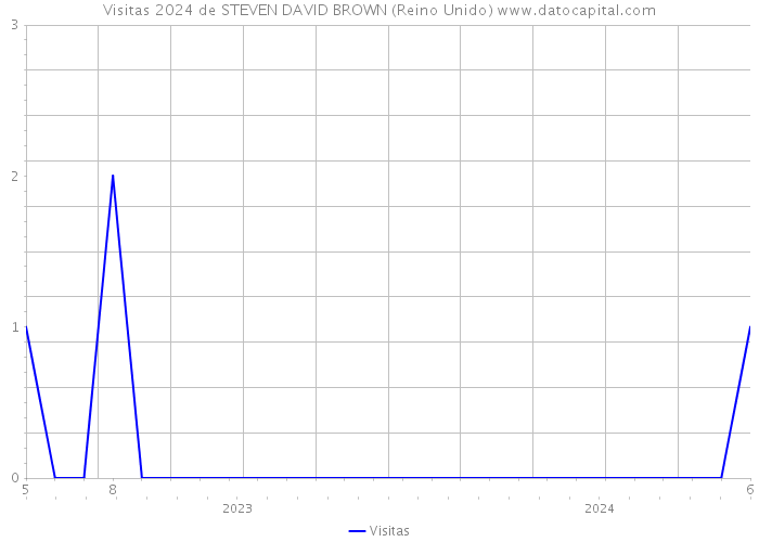 Visitas 2024 de STEVEN DAVID BROWN (Reino Unido) 