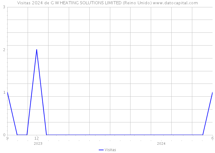 Visitas 2024 de G W HEATING SOLUTIONS LIMITED (Reino Unido) 