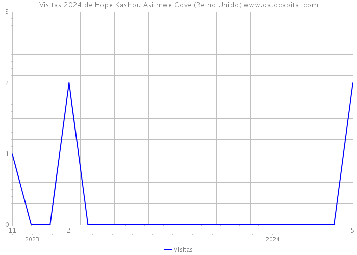 Visitas 2024 de Hope Kashou Asiimwe Cove (Reino Unido) 