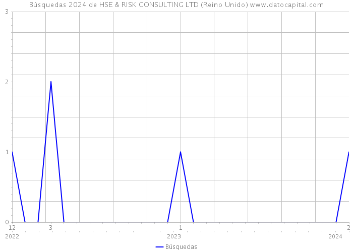 Búsquedas 2024 de HSE & RISK CONSULTING LTD (Reino Unido) 