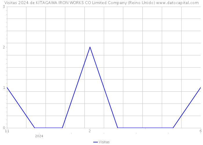 Visitas 2024 de KITAGAWA IRON WORKS CO Limited Company (Reino Unido) 