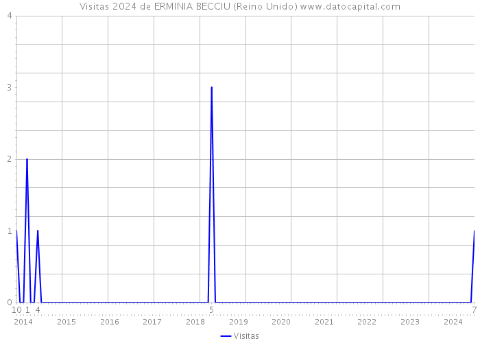 Visitas 2024 de ERMINIA BECCIU (Reino Unido) 