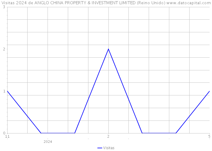 Visitas 2024 de ANGLO CHINA PROPERTY & INVESTMENT LIMITED (Reino Unido) 