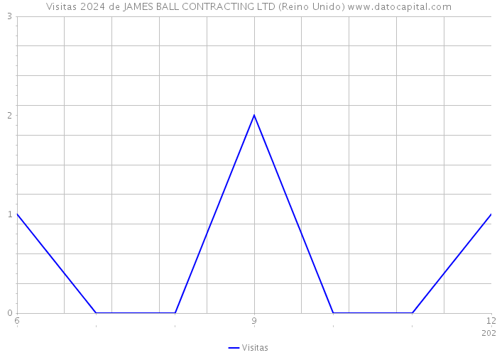 Visitas 2024 de JAMES BALL CONTRACTING LTD (Reino Unido) 