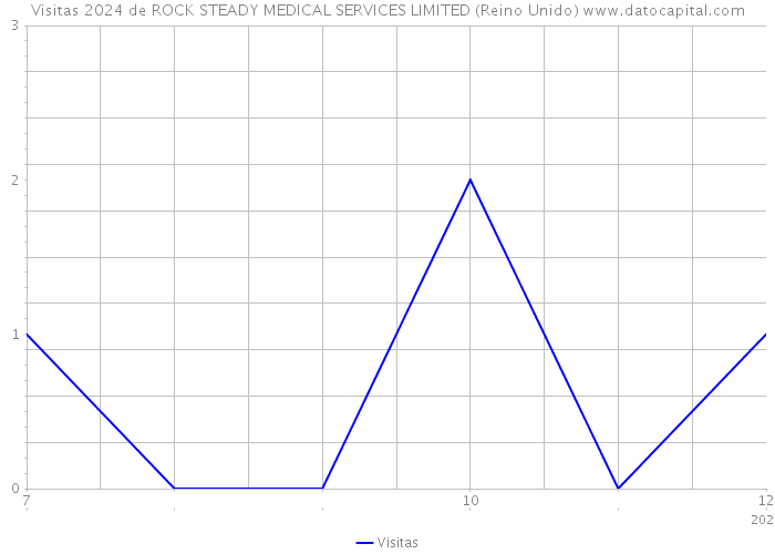 Visitas 2024 de ROCK STEADY MEDICAL SERVICES LIMITED (Reino Unido) 