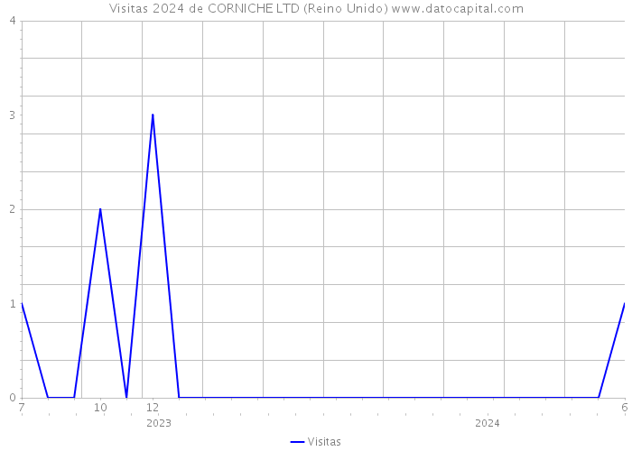 Visitas 2024 de CORNICHE LTD (Reino Unido) 