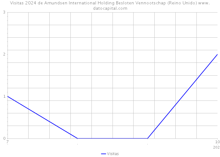 Visitas 2024 de Amundsen International Holding Besloten Vennootschap (Reino Unido) 