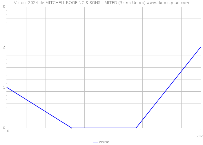 Visitas 2024 de MITCHELL ROOFING & SONS LIMITED (Reino Unido) 
