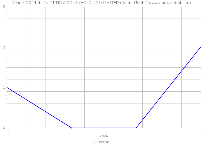 Visitas 2024 de NUTTING & SONS (HOLDINGS) LIMITED (Reino Unido) 