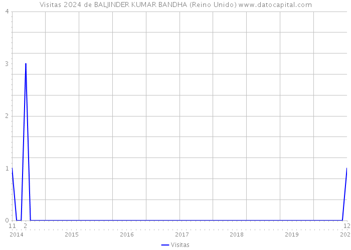 Visitas 2024 de BALJINDER KUMAR BANDHA (Reino Unido) 