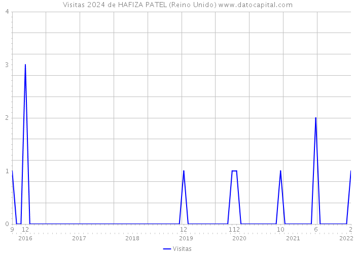 Visitas 2024 de HAFIZA PATEL (Reino Unido) 