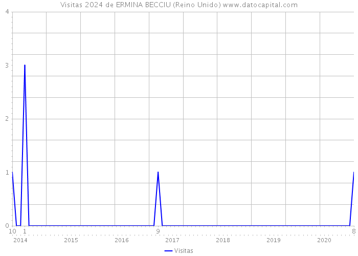 Visitas 2024 de ERMINA BECCIU (Reino Unido) 