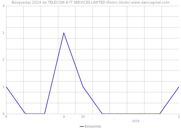 Búsquedas 2024 de TELECOM & IT SERVICES LIMITED (Reino Unido) 