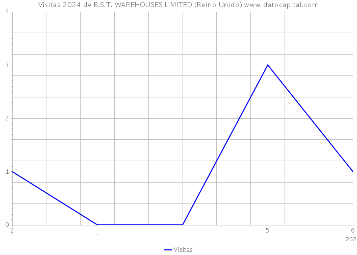 Visitas 2024 de B.S.T. WAREHOUSES LIMITED (Reino Unido) 