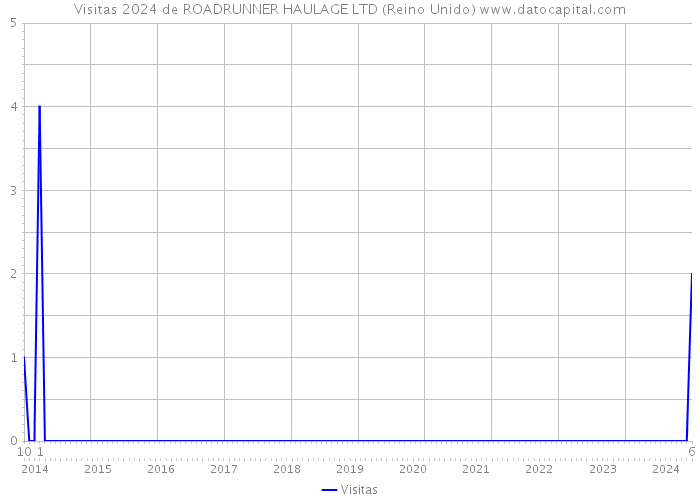 Visitas 2024 de ROADRUNNER HAULAGE LTD (Reino Unido) 