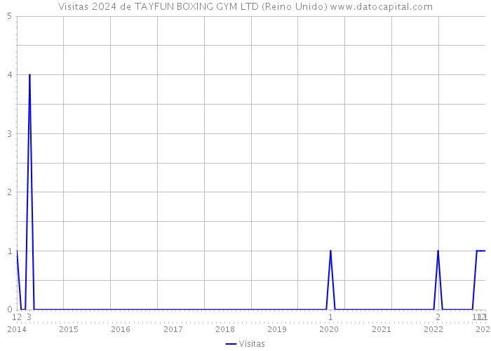 Visitas 2024 de TAYFUN BOXING GYM LTD (Reino Unido) 