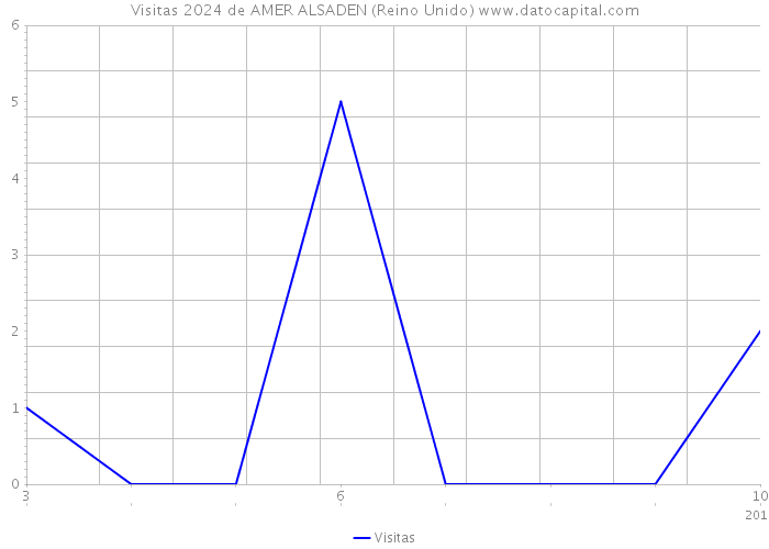 Visitas 2024 de AMER ALSADEN (Reino Unido) 