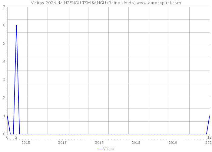 Visitas 2024 de NZENGU TSHIBANGU (Reino Unido) 