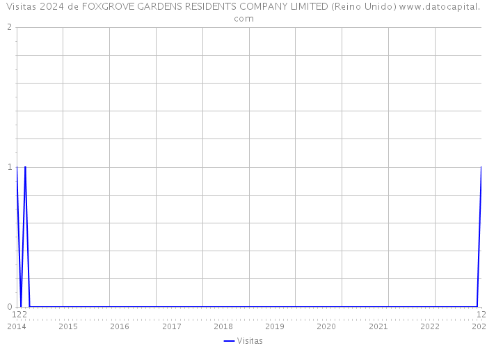 Visitas 2024 de FOXGROVE GARDENS RESIDENTS COMPANY LIMITED (Reino Unido) 