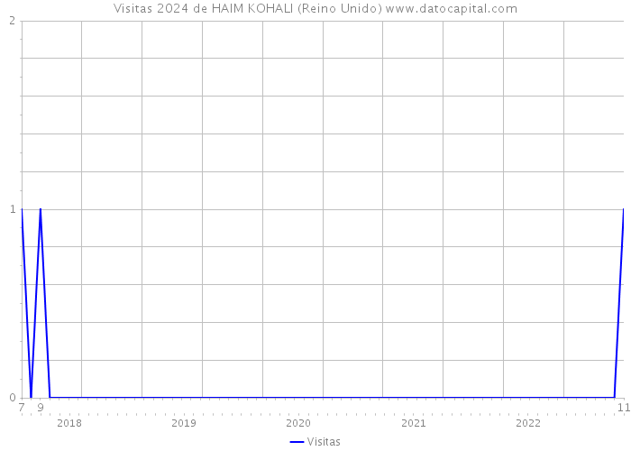 Visitas 2024 de HAIM KOHALI (Reino Unido) 