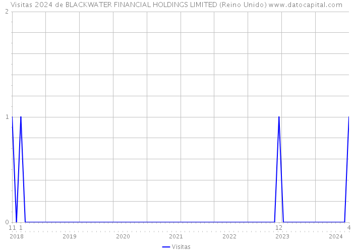 Visitas 2024 de BLACKWATER FINANCIAL HOLDINGS LIMITED (Reino Unido) 