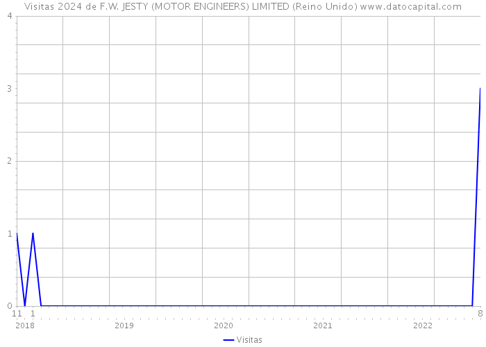 Visitas 2024 de F.W. JESTY (MOTOR ENGINEERS) LIMITED (Reino Unido) 