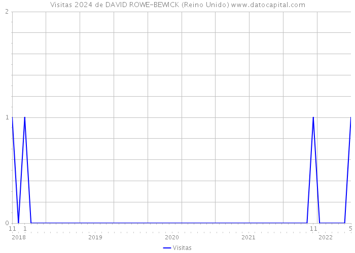 Visitas 2024 de DAVID ROWE-BEWICK (Reino Unido) 