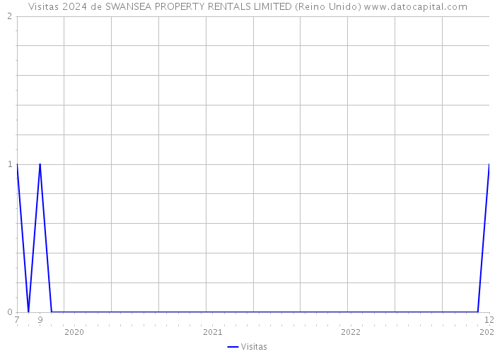 Visitas 2024 de SWANSEA PROPERTY RENTALS LIMITED (Reino Unido) 