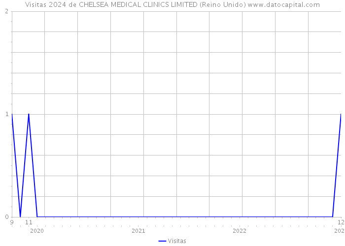 Visitas 2024 de CHELSEA MEDICAL CLINICS LIMITED (Reino Unido) 