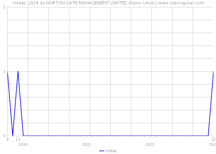 Visitas 2024 de NORTON GATE MANAGEMENT LIMITED (Reino Unido) 