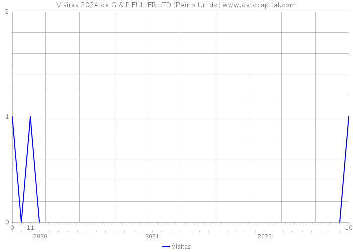 Visitas 2024 de G & P FULLER LTD (Reino Unido) 