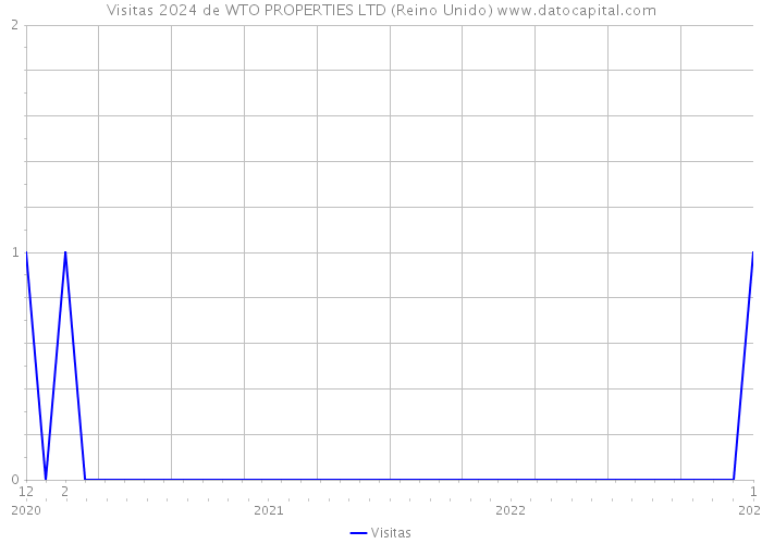 Visitas 2024 de WTO PROPERTIES LTD (Reino Unido) 
