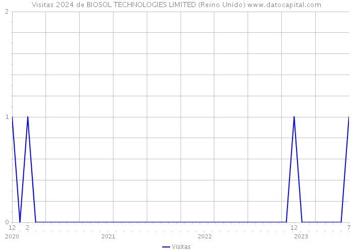 Visitas 2024 de BIOSOL TECHNOLOGIES LIMITED (Reino Unido) 