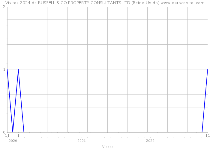 Visitas 2024 de RUSSELL & CO PROPERTY CONSULTANTS LTD (Reino Unido) 