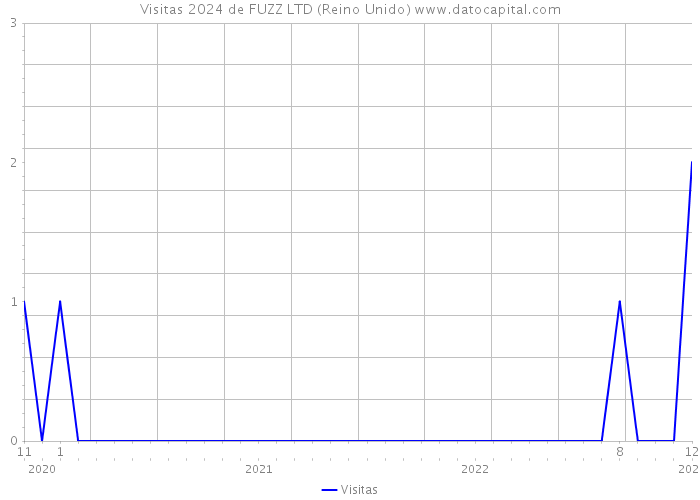 Visitas 2024 de FUZZ LTD (Reino Unido) 