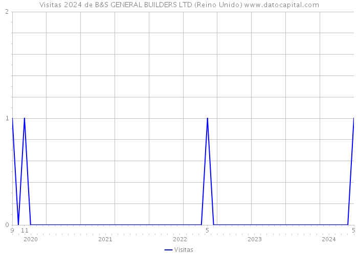 Visitas 2024 de B&S GENERAL BUILDERS LTD (Reino Unido) 