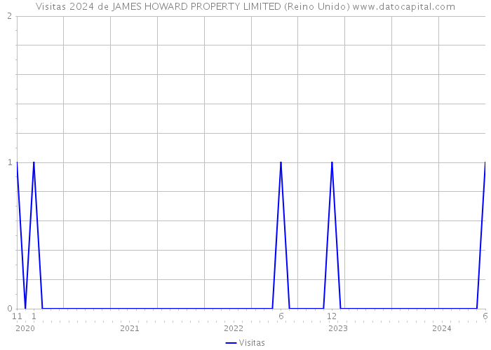 Visitas 2024 de JAMES HOWARD PROPERTY LIMITED (Reino Unido) 