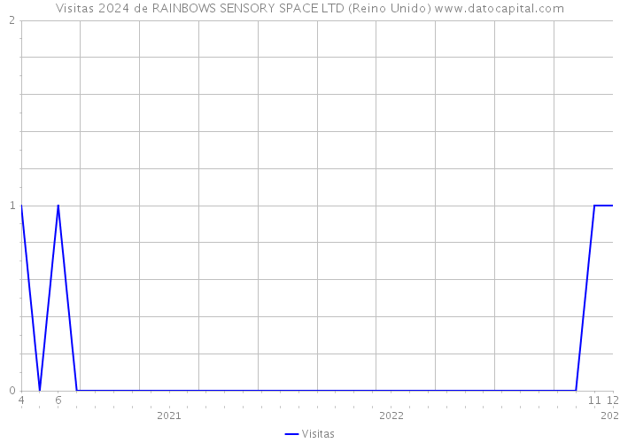 Visitas 2024 de RAINBOWS SENSORY SPACE LTD (Reino Unido) 