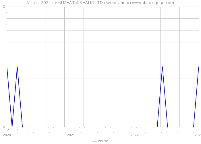 Visitas 2024 de NUZHAT & KHALID LTD (Reino Unido) 