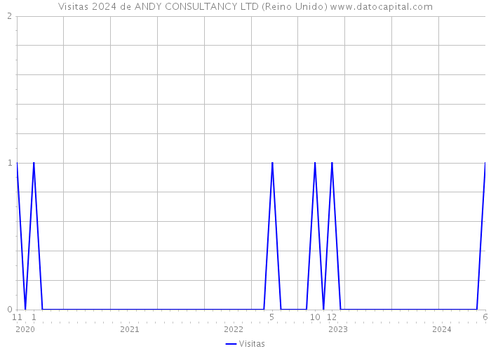 Visitas 2024 de ANDY CONSULTANCY LTD (Reino Unido) 