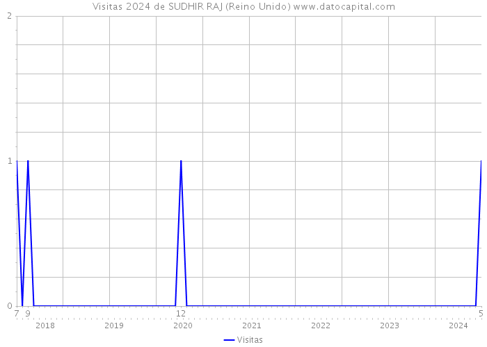 Visitas 2024 de SUDHIR RAJ (Reino Unido) 