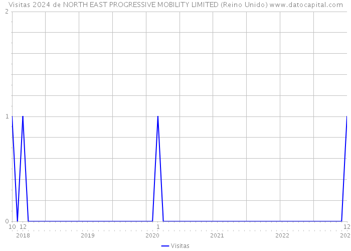 Visitas 2024 de NORTH EAST PROGRESSIVE MOBILITY LIMITED (Reino Unido) 