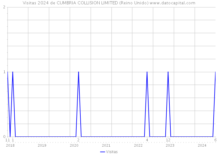 Visitas 2024 de CUMBRIA COLLISION LIMITED (Reino Unido) 